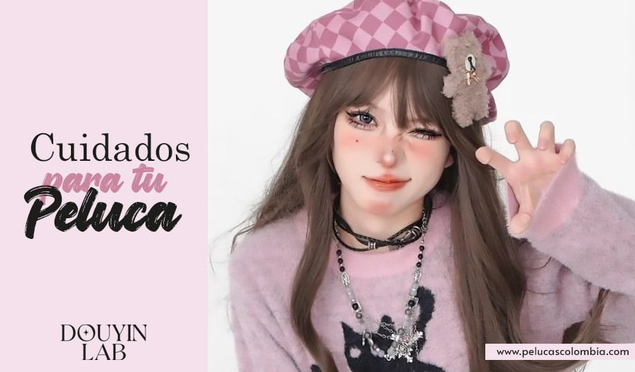como cuidar tu peluca seminatural pelucas lace front colombia tienda douyin lab 01